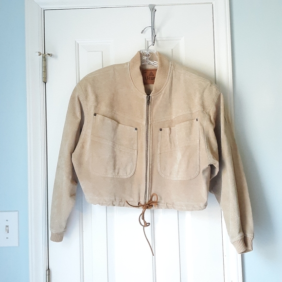 Liz Claiborne Jackets & Blazers - Liz Wear Rare Vintage Leather Suede Short Jacket